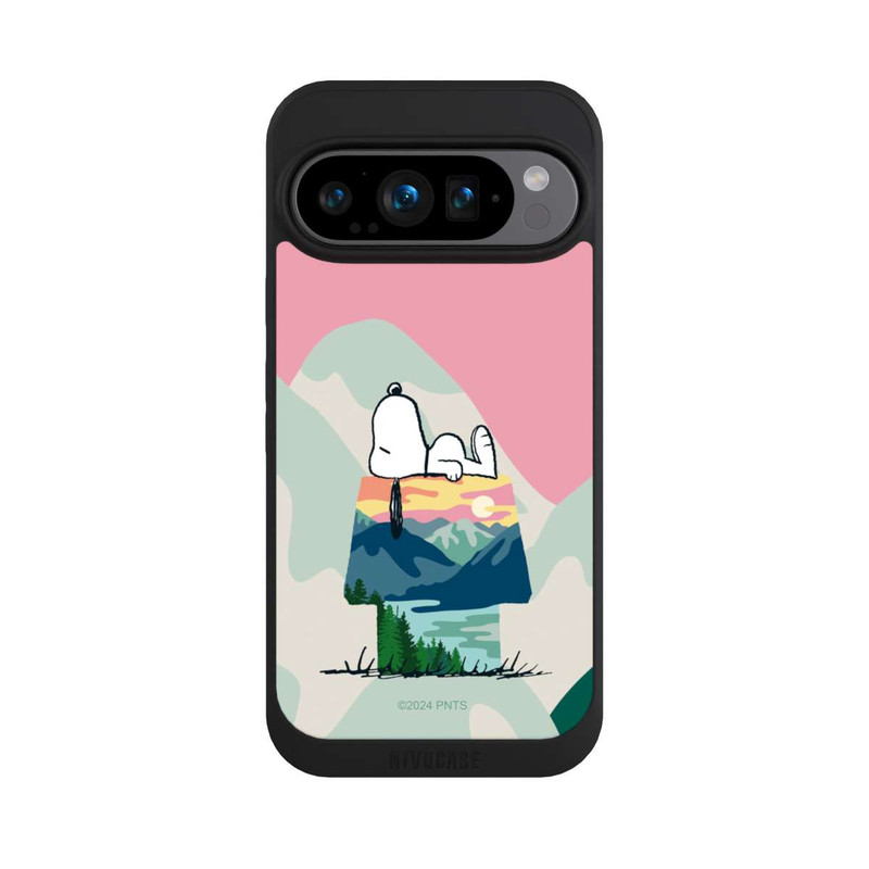 Pixel 9 Pro NIVOpure Snoopy à l'extérieur