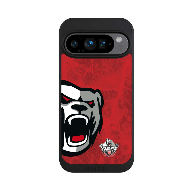 Pixel 9 Pro NIVOpure Eisbären Logo Groß Rot