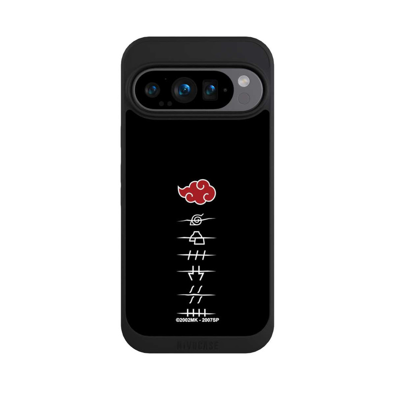Pixel 9 Pro NIVOpure Akatsuki Mitgliedssymbole Schwarz