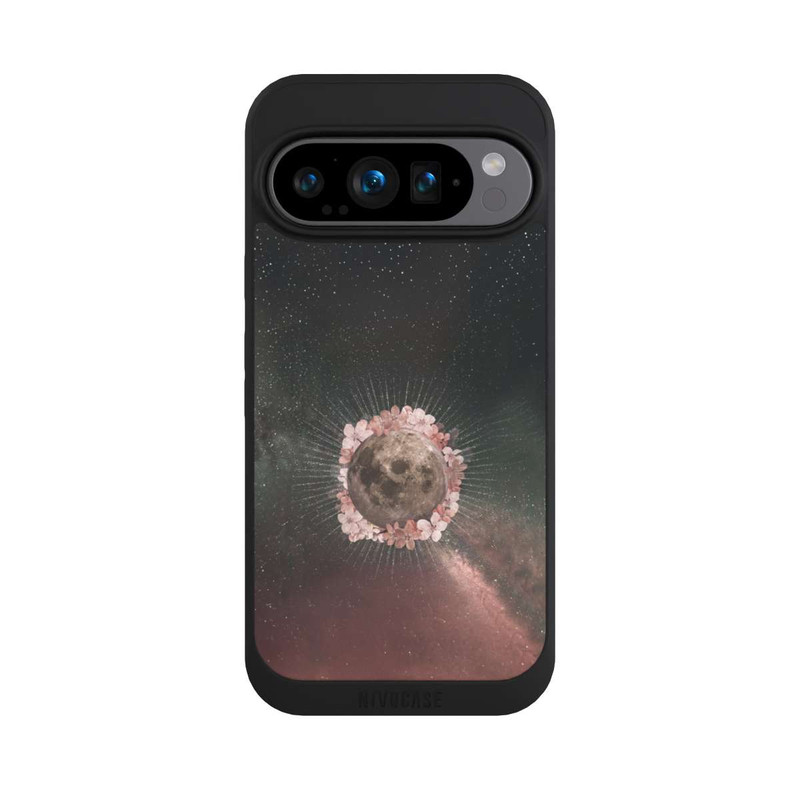 Pixel 9 Pro NIVOpure Blumen und Mondlicht