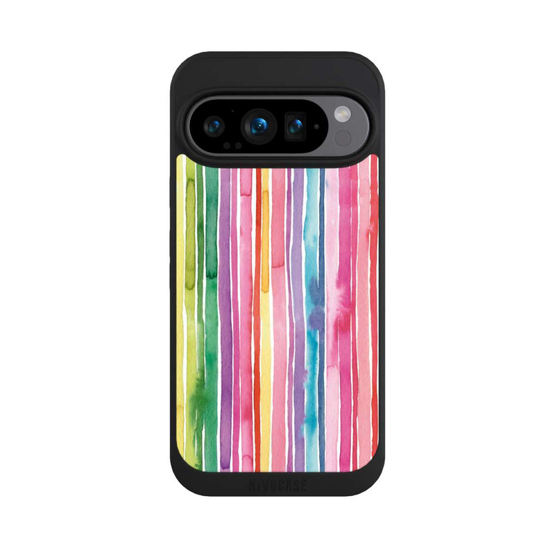 Pixel 9 Pro NIVOpure Camouflage Regenbogenstreifen