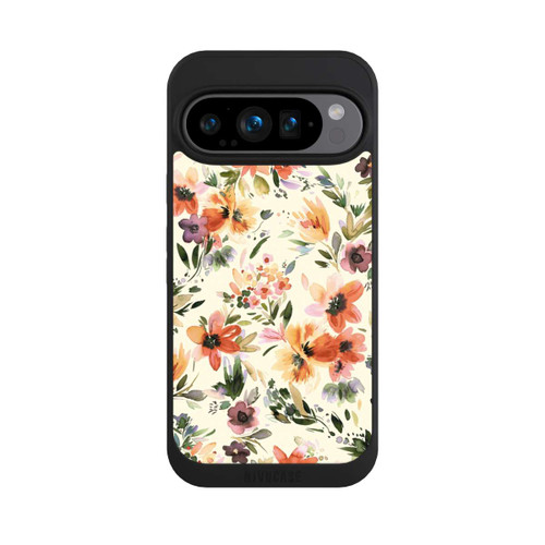Google Pixel 9 Pro NIVOpure Summer Artistic Flowers Ivory