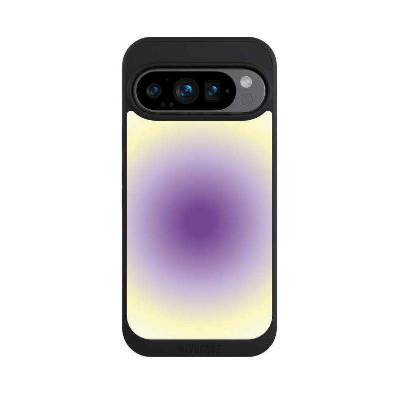 Pixel 9 Pro NIVOpure Aura Lila Gelb Kreis