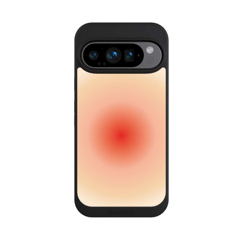 Pixel 9 Pro NIVOpure Aura Orange Kreis