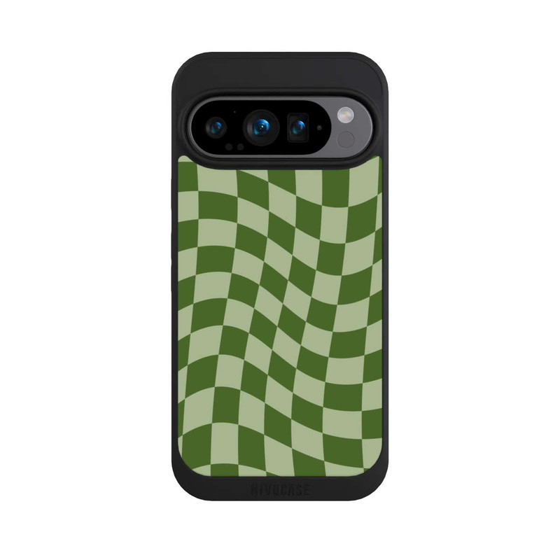 Pixel 9 Pro NIVOpure Schachbrett Grün