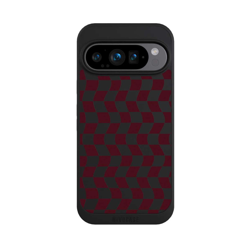 Pixel 9 Pro NIVOpure Karo Weinrot