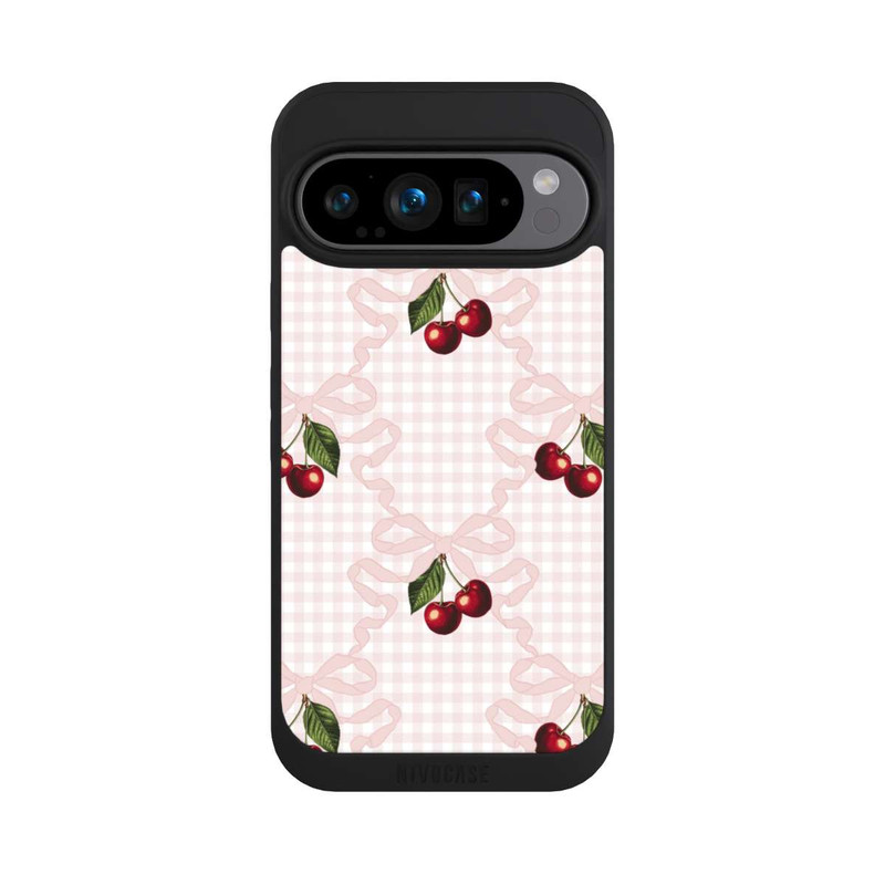 Pixel 9 Pro NIVOpure Kirschmuster Rosa