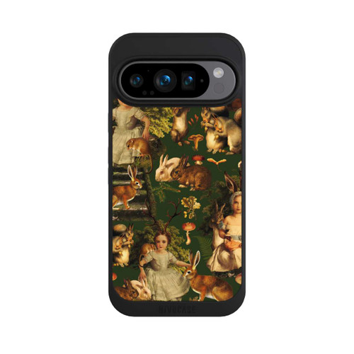 Google Pixel 9 Pro NIVOpure Mädchen und Tiere im Wald