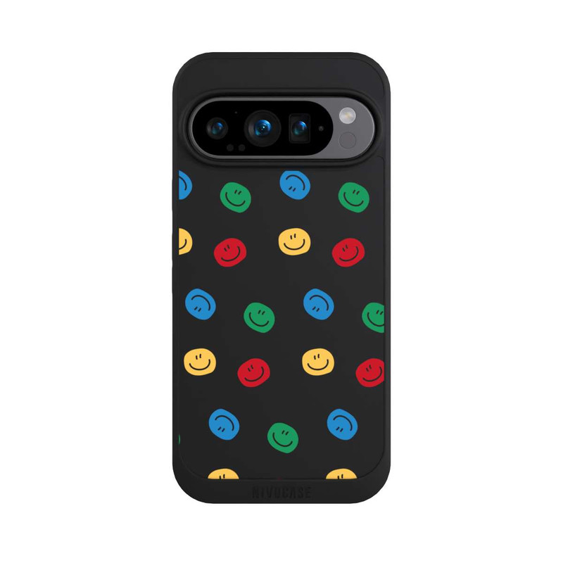 Pixel 9 Pro NIVOpure Smile Muster Bunt
