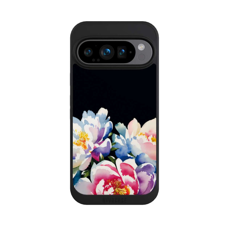 Pixel 9 Pro NIVOpure Aquarell Pfingstrosen
