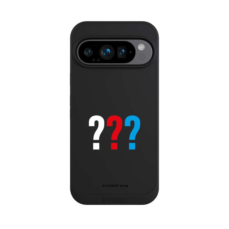 Pixel 9 Pro NIVOpure Die Drei Fragezeichen Logo Transparent
