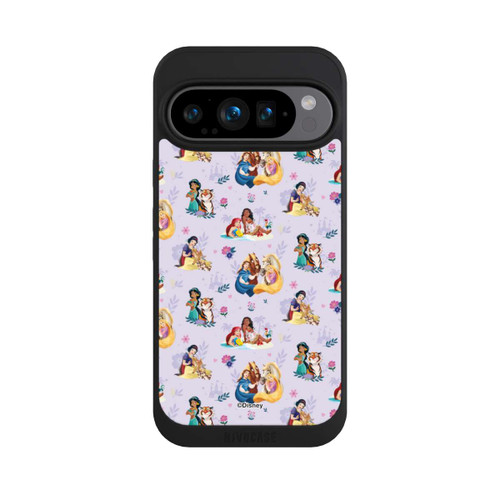 Google Pixel 9 Pro NIVOpure Princess Floral Pattern Purple