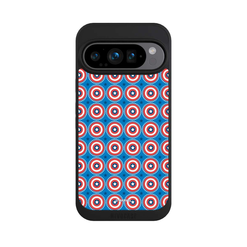Pixel 9 Pro NIVOpure Captain American Shield Pattern