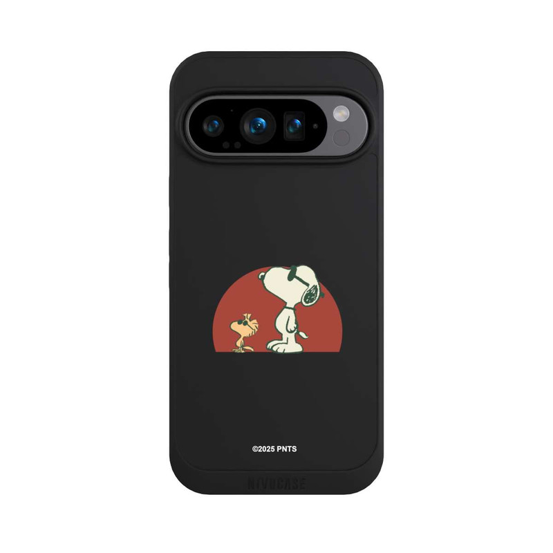 Pixel 9 Pro NIVOpure Snoopy Woodstock Far Out transparent