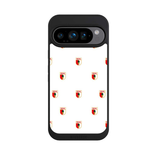 Google Pixel 9 Pro NIVOpure FCA Logo Muster Weiß