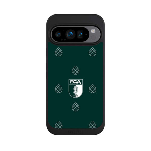 Google Pixel 9 Pro NIVOpure FCA Muster Zirbelnuss Grün