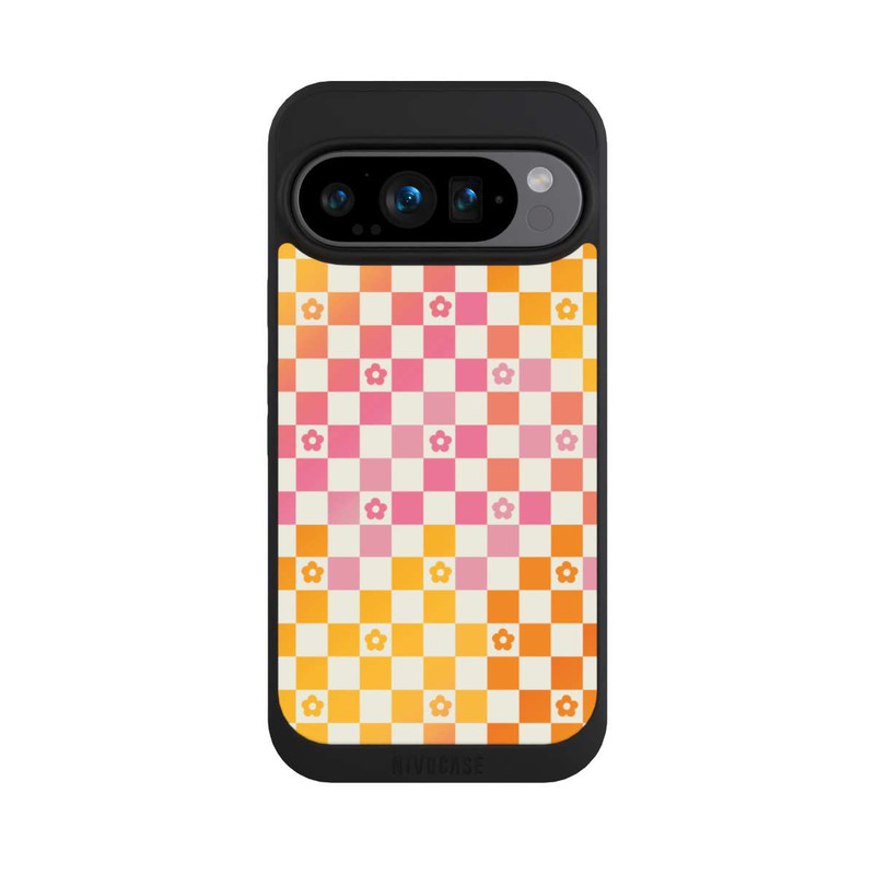 Pixel 9 Pro NIVOpure Blumen Kariert