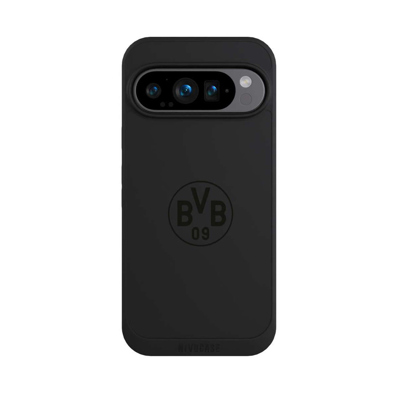 Pixel 9 Pro NIVOpure BVB Logo Schwarz Transparent