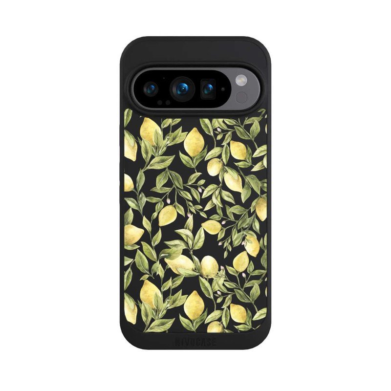 Pixel 9 Pro NIVOpure Lemon Summer Pattern Transparent