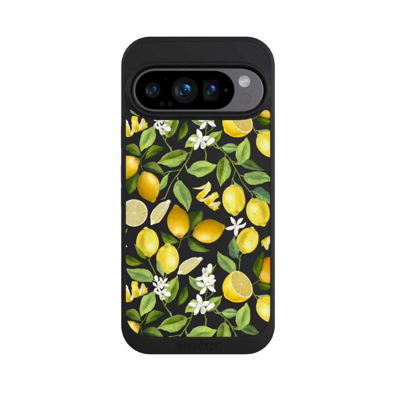 Pixel 9 Pro NIVOpure Lemon Summer Wallpaper Transparent