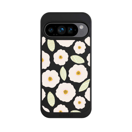 Google Pixel 9 Pro NIVOpure Simple Pastell Flowers Light Transparent