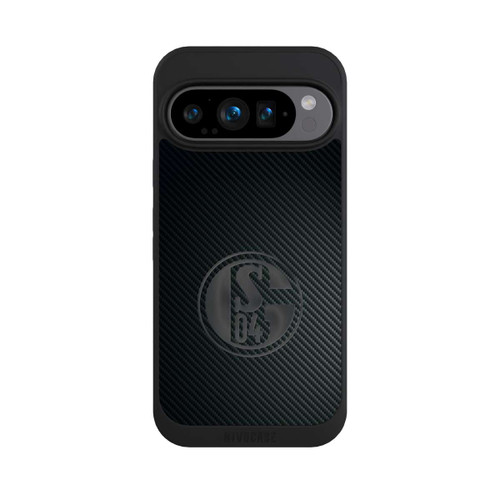 Google Pixel 9 Pro NIVOpure Schalke 04 Carbon Look