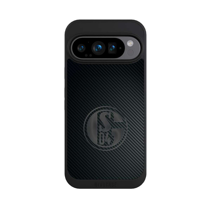 Pixel 9 Pro NIVOpure Schalke 04 Carbon Look