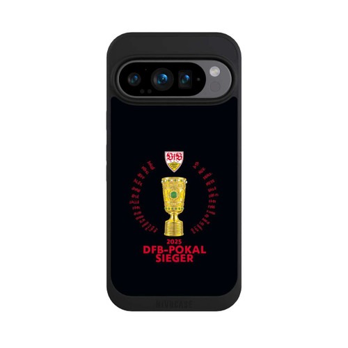 Google Pixel 9 Pro NIVOpure VfB DFB-Pokal Sieger Schwarz