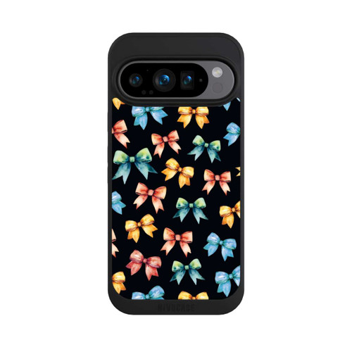 Google Pixel 9 Pro NIVOpure Rainbow Bows Black