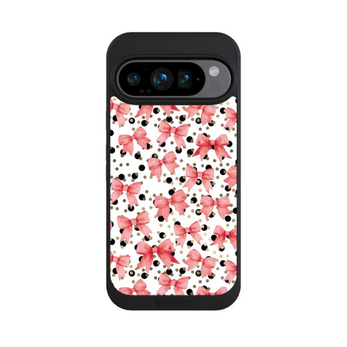 Google Pixel 9 Pro NIVOpure Red Bows and Polka Dots