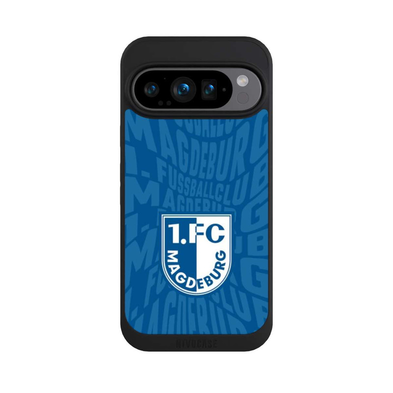 Pixel 9 Pro NIVOpure 1. FC Magdeburg Wellenschrift