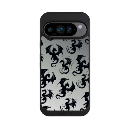 Google Pixel 9 Pro NIVOpure Dragon Pattern Grey