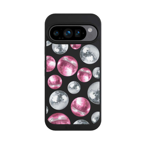 Google Pixel 9 Pro NIVOpure Discokugel Show Pink Transparent