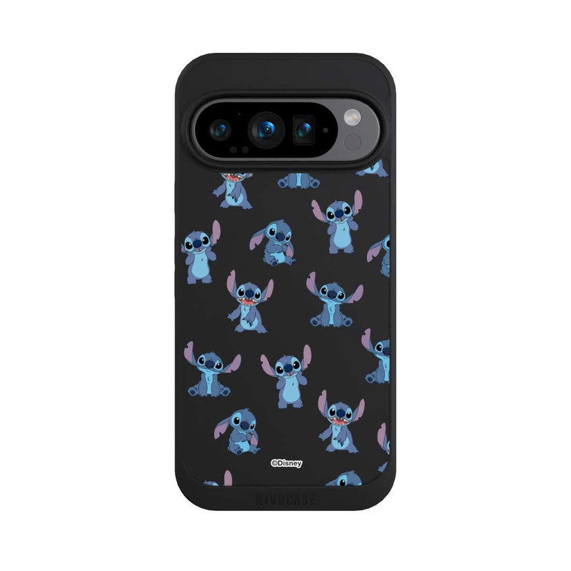 Pixel 9 Pro NIVOpure Stitch Faces Pattern Transparent