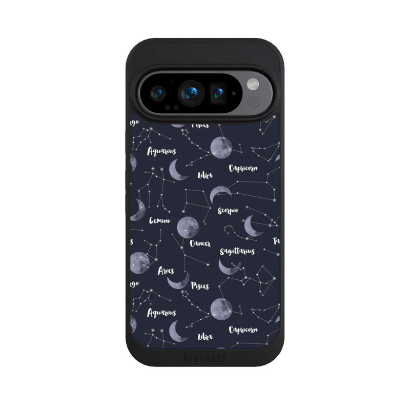 Pixel 9 Pro NIVOpure Moon & Constellation by Night
