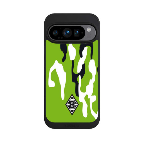 Google Pixel 9 Pro NIVOpure Borussia Raute Grün Weiß Schwarz