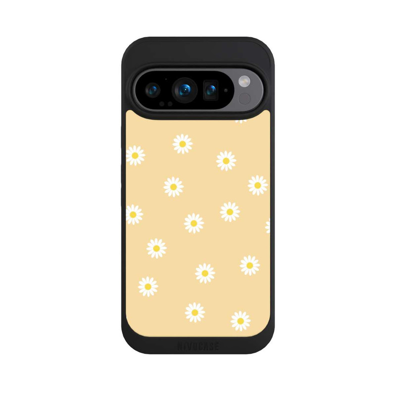 Pixel 9 Pro NIVOpure Gänseblümchen Muster Gelb
