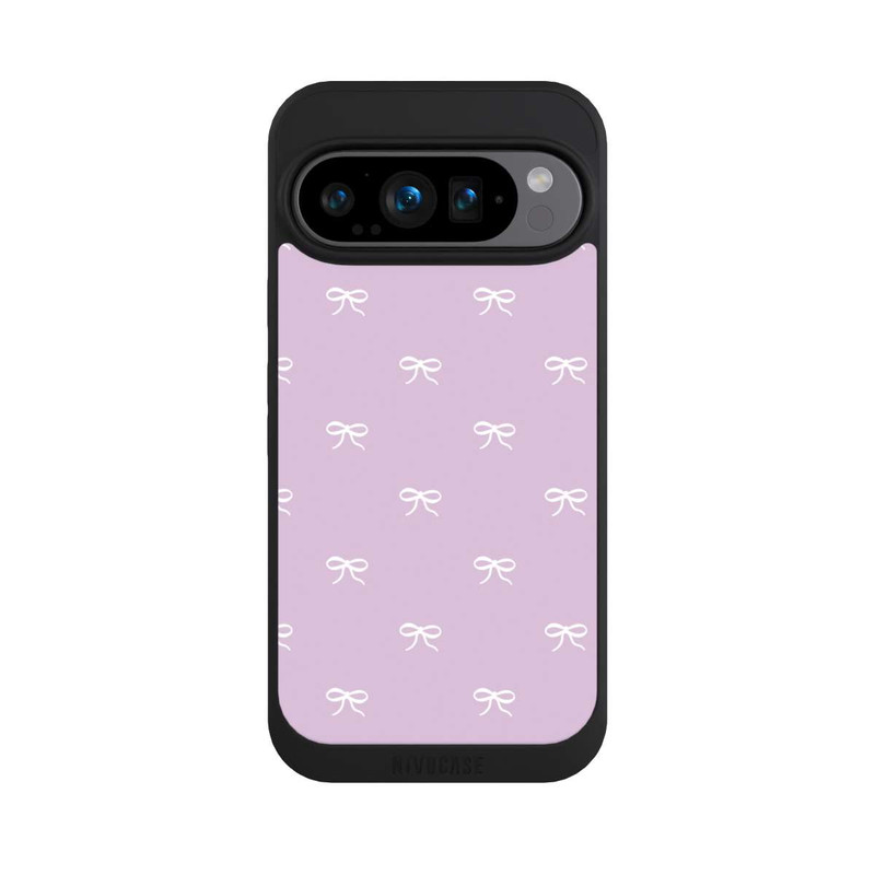Pixel 9 Pro NIVOpure Schleifen Muster Flieder