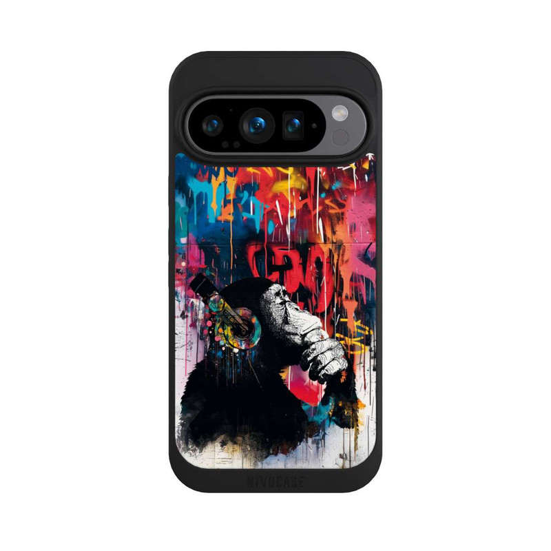 Pixel 9 Pro NIVOpure Chimp Blue Streetart