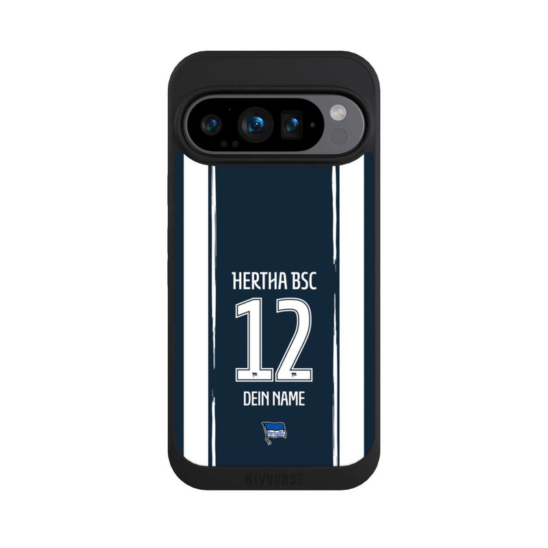 Pixel 9 Pro NIVOpure Hertha BSC Trikot Personalisierbar 25-26