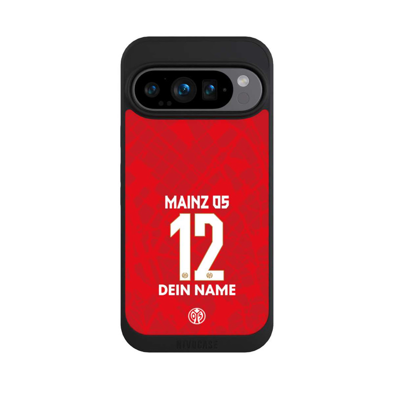 Pixel 9 Pro NIVOpure Mainz 05 Trikot Personalisierbar 25-26