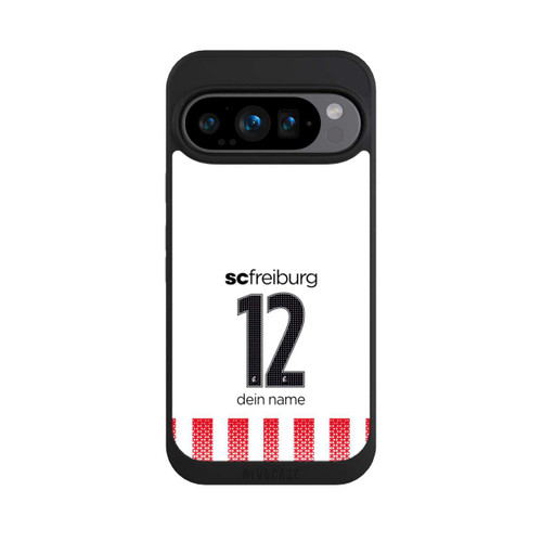 Google Pixel 9 Pro NIVOpure SC Freiburg Trikot Personalisierbar 25-26