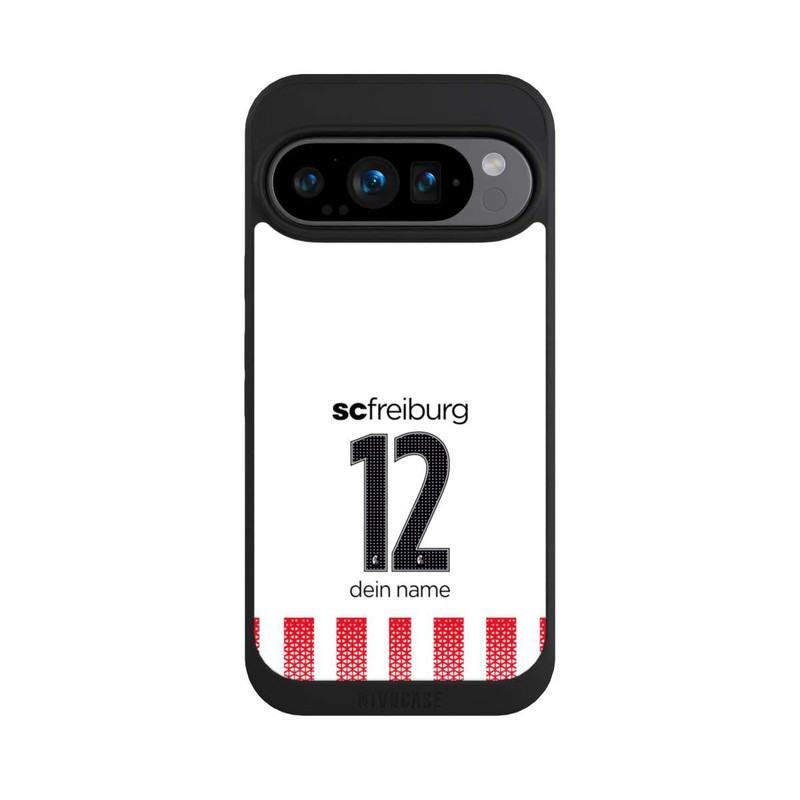 Pixel 9 Pro NIVOpure SC Freiburg Trikot Personalisierbar 25-26