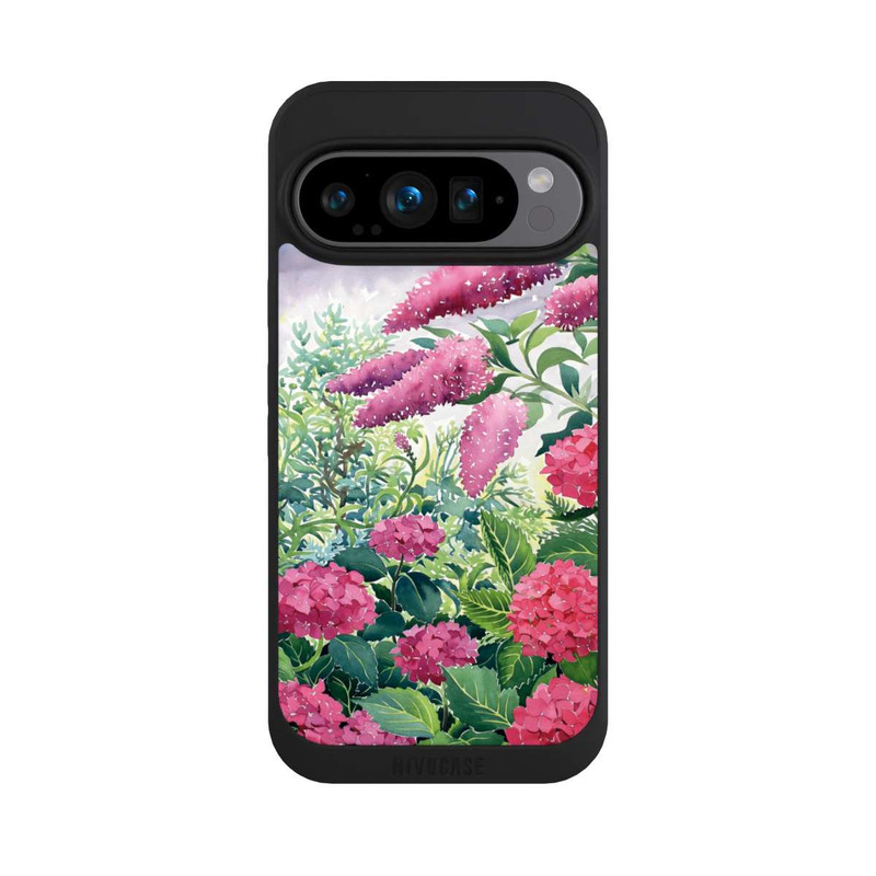 Pixel 9 Pro NIVOpure Garden Hydrangeas and Buddleia by Christopher Ryland