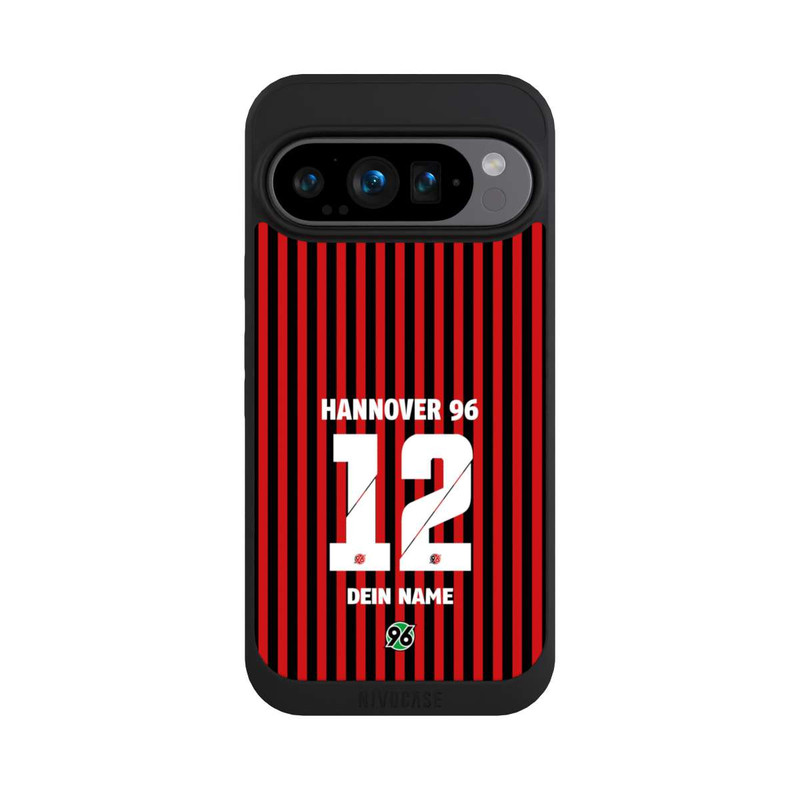 Pixel 9 Pro NIVOpure Hannover 96 Trikot Personalisierbar 25-26