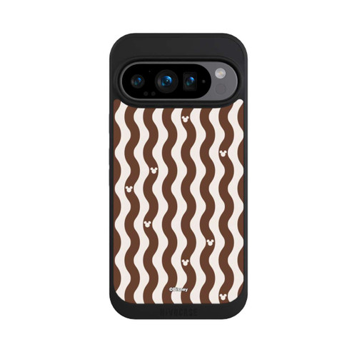 Google Pixel 9 Pro NIVOpure Mickey Mouse Brown Pattern Waves