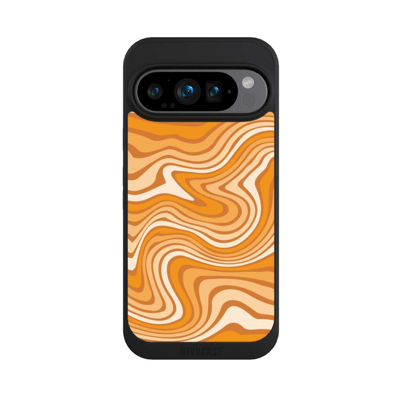 Pixel 9 Pro NIVOpure Wellenmuster Orange