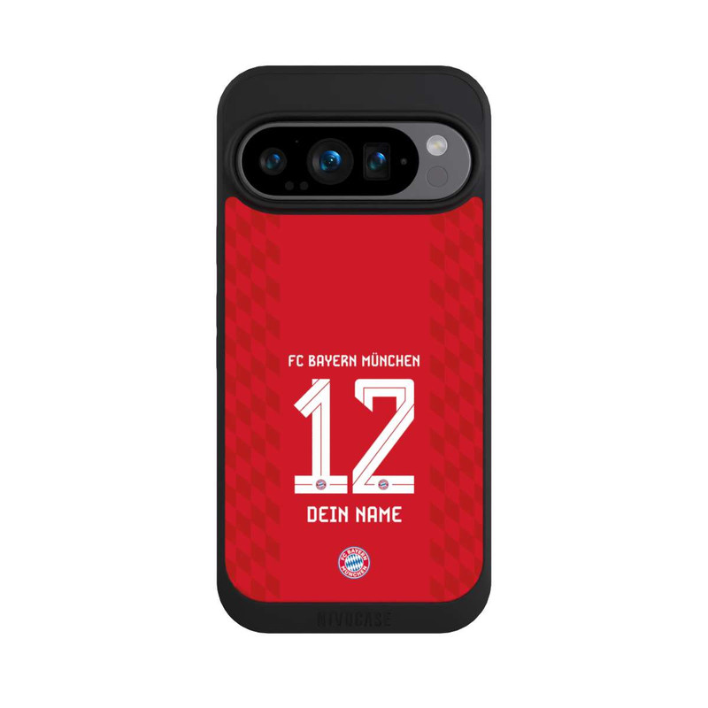 Pixel 9 Pro NIVOpure FC Bayern München Trikot Personalisierbar 25-26