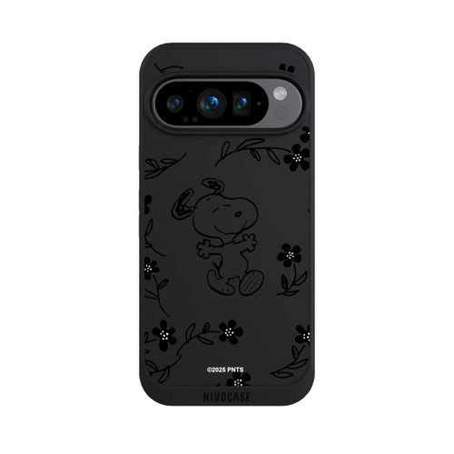 Google Pixel 9 Pro NIVOpure Snoopy und Flowers Transparent
