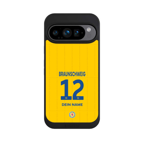 Google Pixel 9 Pro NIVOpure Eintracht Braunschweig Trikot Personalisierbar 25-26